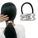 Inel pentru prins parul din metal model DMX01EE Argintiu